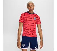 Haut de foot à manches courtes d'avant-match Nike Dri-FIT Angleterre Academy Pro pour homme Siren Red/Blue Void/Blanc XL