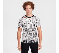 Haut de foot à manches courtes d'avant-match Nike Dri-FIT Club América Academy Pro SE pour homme Light Orewood Brown/Noir/Noir S