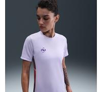 Haut de foot à manches courtes Dri-FIT Nike United Academy pour femme Oxygen Purple/Dark Concord M (FR 42-44)