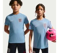 Haut de foot à manches courtes Nike Dri-FIT Angleterre Strike pour ado Work Blue/Obsidian/Blanc M
