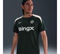 Haut de foot à manches courtes Nike Dri-FIT Chelsea FC Strike pour homme Outdoor Green/Outdoor Green/Phantom/Phantom XL