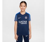 Haut de foot à manches courtes Nike Dri-FIT Paris Saint-Germain Strike pour ado Midnight Navy/Diffused Blue/Hyper Royal/Blanc XL