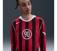 Haut de foot à manches longues Dri-FIT Nike Total 90 pour homme Gym Red/Blanc/Blanc/Blanc M