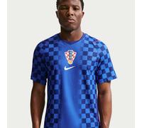 Haut de foot Authentic Nike Aero-FIT Croatie 2026 Match Extérieur pour homme Deep Royal Blue/Hyper Royal/Blanc XL