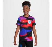 England Academy Pro Nike Dri-FIT Haut de Football pré-Match à Manches Courtes pour Enfants Plus âgés FZ9913