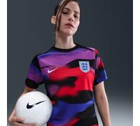 Haut de foot d'avant-match à manches courtes Nike Dri-FIT Angleterre Academy Pro pour femme Hyper Royal/Noir/Blanc XL (FR 50-52)