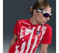 Atlético Madrid HJ7193 Haut de Football à Manches Courtes pré-Match Nike pour Femme