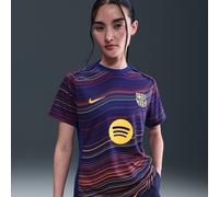 Haut de foot d'avant-match à manches courtes Nike Dri-FIT FC Barcelona Academy Pro Domicile pour femme Deep Royal Blue/Deep Royal Blue/Noble Red/Midwest Gold L (FR 46-48)