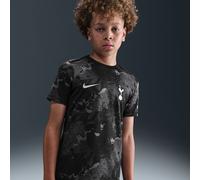 Haut de foot d'avant-match à manches courtes Nike Dri-FIT Tottenham Hotspur Academy Pro Extérieur pour ado Noir/Medium Ash/Light Iron Ore XS