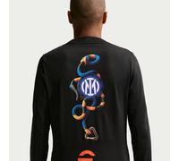 Haut de foot d'avant-match à manches longues Nike ACG Dri-FIT Inter Milan Academy Pro SE pour homme Noir/Safety Orange XS