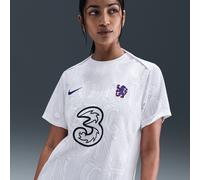 Haut de foot d'avant-match Nike Dri-FIT Chelsea FC Academy Pro pour femme Blanc/Pure Platinum/Rush Blue M (FR 42-44)