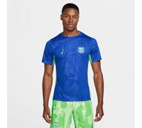 Haut de foot d'avant-match Nike Dri-FIT FC Barcelona Academy Pro Third pour homme Old Royal/Lime Blast/Lime Blast/Lime Blast L