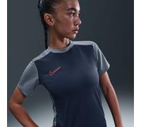 Haut de foot Dri-FIT Nike Academy pour femme Thunder Blue/Cool Grey/Bright Crimson L (FR 46-48)