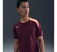 Haut de foot Dri-FIT Nike Strike pour homme Bordeaux/Bordeaux/Orange Pulse/Orange Pulse XS