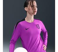 Nike England Strike Crew Top 2025 Womens Violet/Noir 14 (L) Female