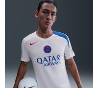 Haut de foot en maille Nike Dri-FIT Total 90 PSG Strike 3e tenue pour homme Blanc/Blanc/Hyper Royal/Global Red M