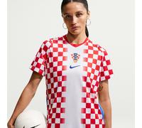 Haut de foot Replica Nike Dri-FIT Croatie 2026 Stadium Domicile pour femme Blanc/University Red/Hyper Royal XL (FR 50-52)