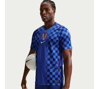 Haut de foot Replica Nike Dri-FIT Croatie 2026 Stadium Extérieur pour homme Deep Royal Blue/Hyper Royal/Blanc XXL