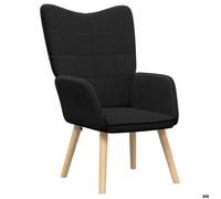 Haut de gamme - Fauteuil relaxant Noir 62 x 67 x 95.5 cm tissu EU03_7608217