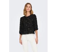 Haut de gamme Femmes élégant 3/4 manches Chemisier Mesh Floral Haut JDYKING NOUV