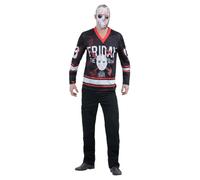 Haut De Hockey Vendredi 13 Costume D'Halloween Pour Adultes