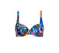 Haut de maillot de bain armaturÃ© femme Lisca Mexico Bleu 42E