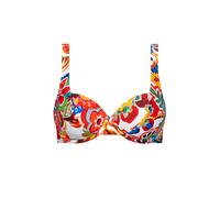 Haut de maillot de bain armaturÃ© femme Lisca Mexico Rouge 42E