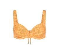 Haut de maillot de bain avec armatures femme Huit Sorbet Orange 80D