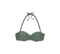 Haut de maillot de bain bandeau armaturé femme Lascana Loretta Vert 42C