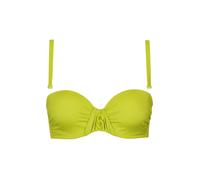 Haut de maillot de bain bandeau balconnet femme Lisca Palma Vert 40B