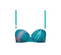 Haut de maillot de bain bandeau préformé femme Lisca Atlantida Vert 90B