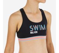 Haut de maillot de bain de natation vega joly noir