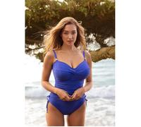 Haut de maillot de bain détail twisté devant armatures femme Fantasie Beach Waves Ultramarine 85 G