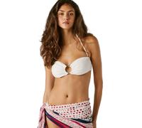 Pepe Jeans Solid Bandeau Bikini Top Blanc XS Femme