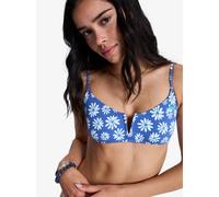 Roxy Essentials Pt Strappy Bralette Bikini Top Bleu S Femme