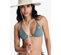 Haut de maillot de bain femme Roxy Solid Essentials Tiki Tri Vert S