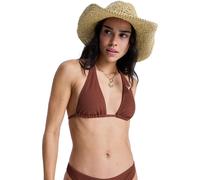 Haut de maillot de bain femme Roxy Sunshine Tiki Tri Marron M