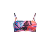 Superdry Tropical Bandeau Bikini Top Multicolore L Femme