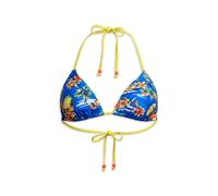 Superdry Haut de bikini string triangle avec lacets Multicolore Femme L