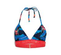 Superdry Logo Triangle Bikini Top Multicolore S Femme