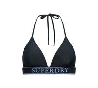 Superdry Haut de maillot de bain femme Logo Triangle Bleu Taille S