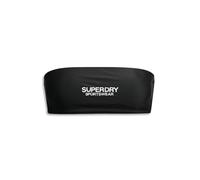 Superdry Logo Bandeau Bikini Top Noir M Femme