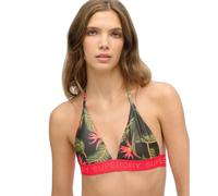 Superdry Logo Triangle Bikini Top Vert XS Femme