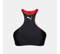 Haut De Maillot De Bain Gym Black Avec Zip Femme Puma