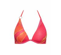 Haut de maillot de bain prÃ©formÃ© dos nu sans armatures femme Lisca Atlantida Orange 42B