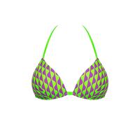 Haut de maillot de bain push-up dos nu femme Lisca Aruba Vert 40B
