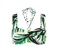 Haut de maillot de bain rembourré femme Triumph Summer Palm Vert 40C