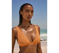 Haut de maillot de bain triangle pailleté avec pads amovibles - Celestio - 42 - Coral - Femme - Etam