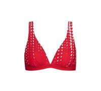 Haut de maillot de bain triangle sans armatures femme Lisca Quito Rouge L