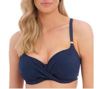 Haut de maillot Ottawa ink - Fantasie swim - Twisté avec armatures - Bleu - Femme 85 D